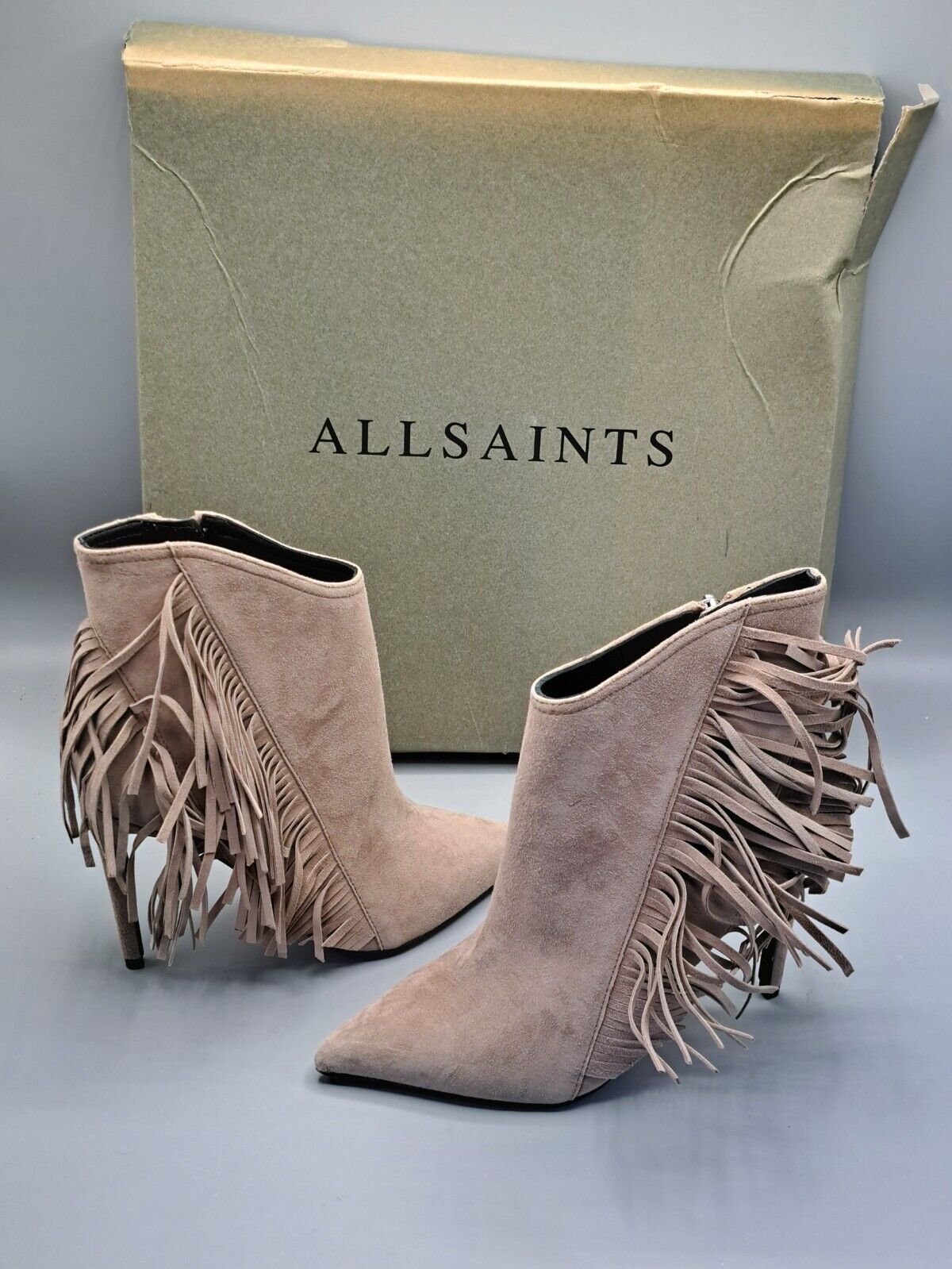Allsaints IZZY - Boot - Taupe, Damen, Größe 37
